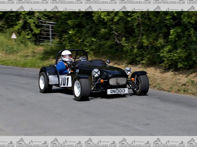 Me going up Croft Hillclimb